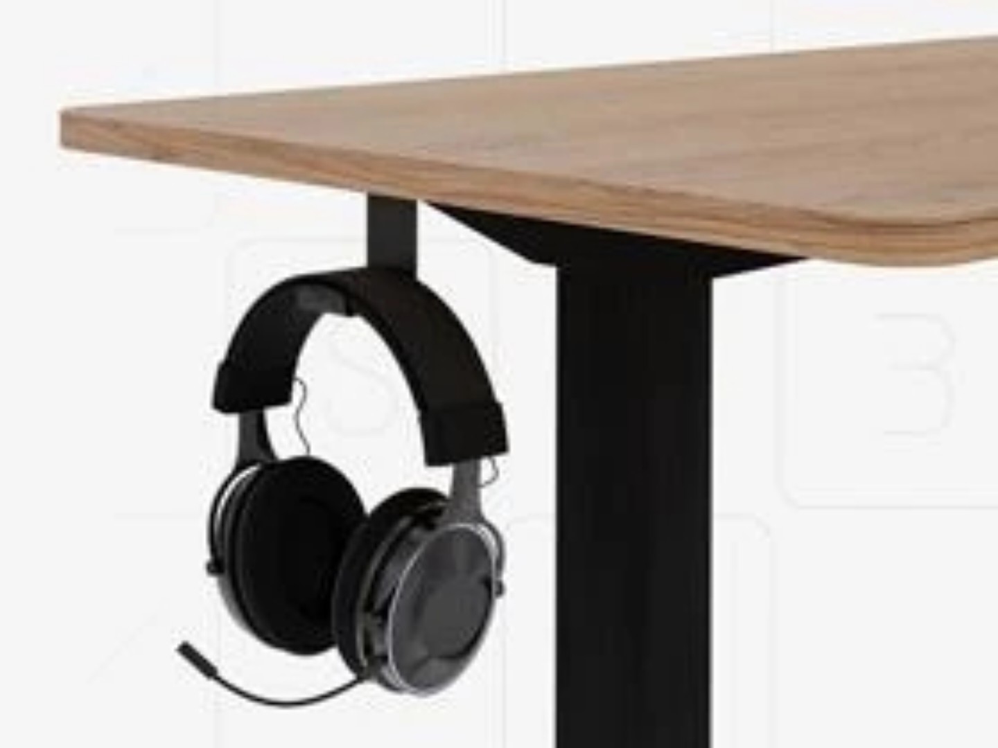 Стіл з електрорегулюванням висоти Mealux PowerDesk Duo Mahogany (EVO-242 Duo Mahogany / B) — фото 3